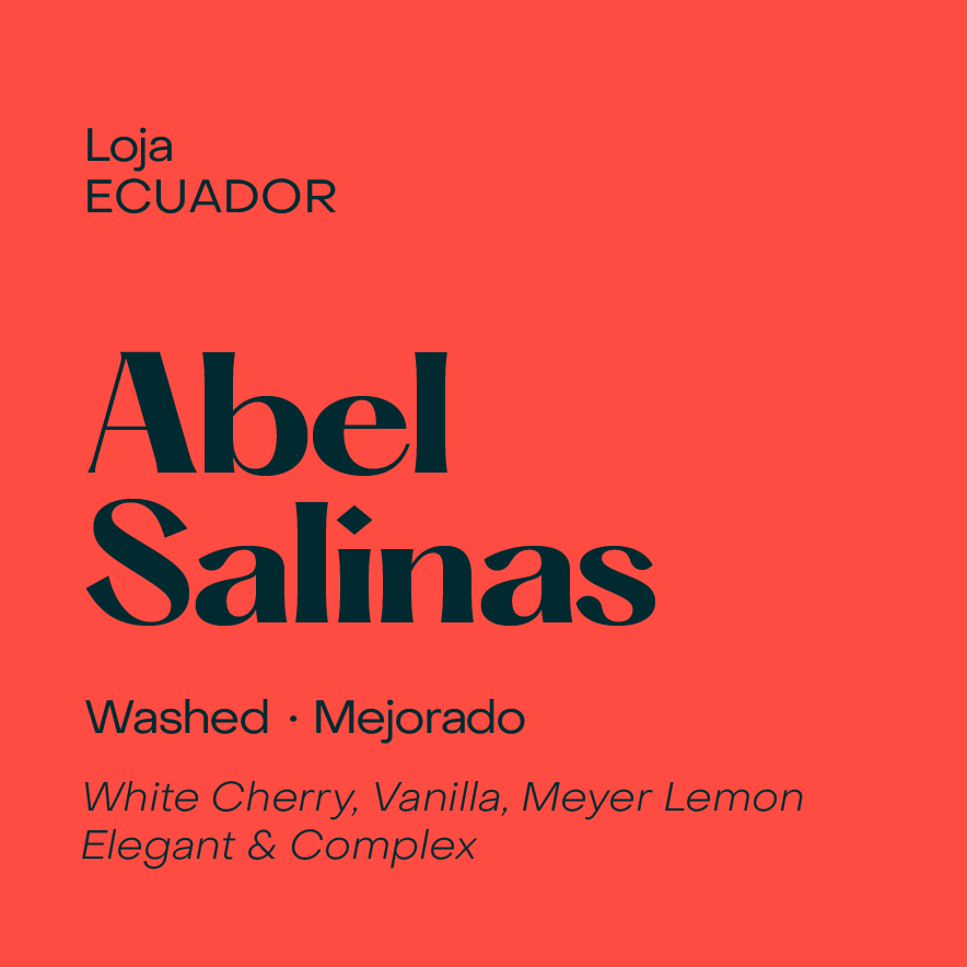 Photo of Ecuador Abel Salinas, Washed Mejorado (May 1st, 2026)