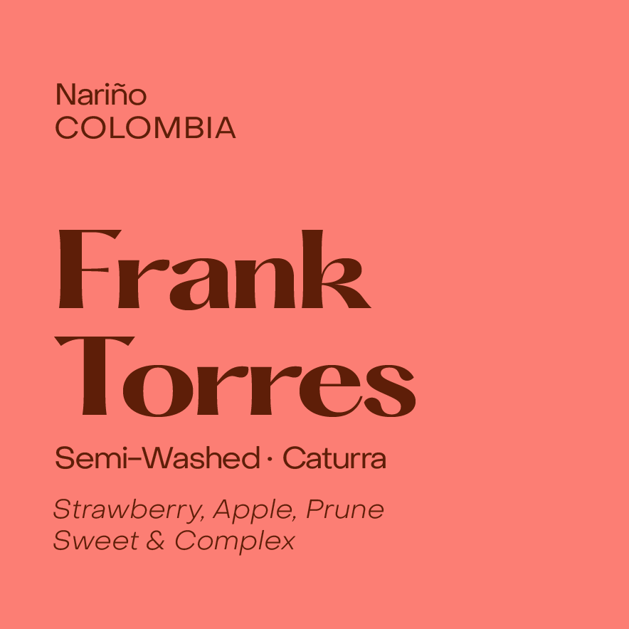 Photo of Frank Torres | Colombia - Semi-Washed Caturra (Filter Beans)