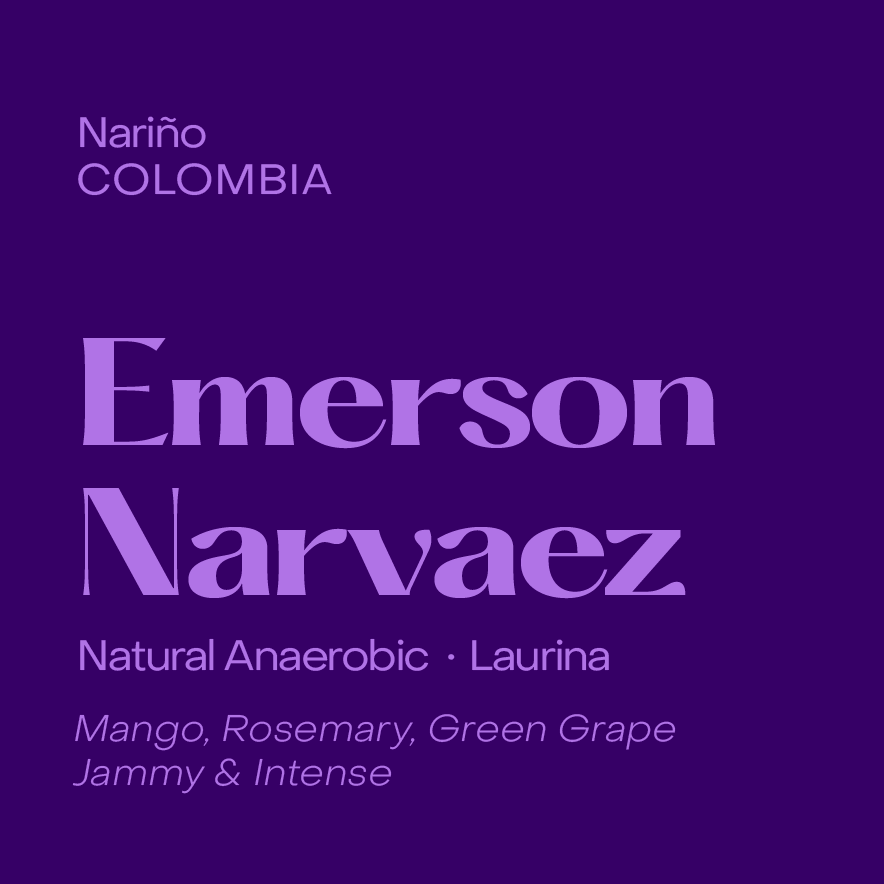 Photo of Emerson Narvaez | Colombia - AN Laurina Low Caffeine (Filter Beans)