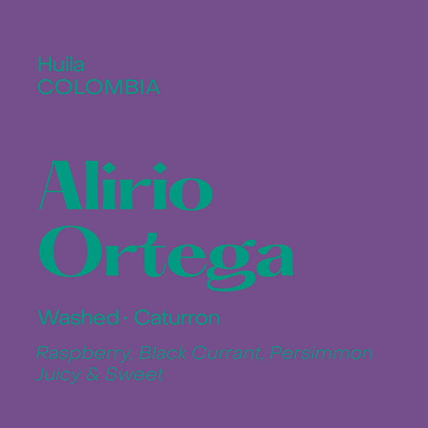 Photo of Colombia Alirio Ortega, Washed Caturron