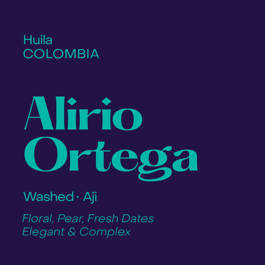 Photo of Alirio Ortega, Colombia Washed Aji