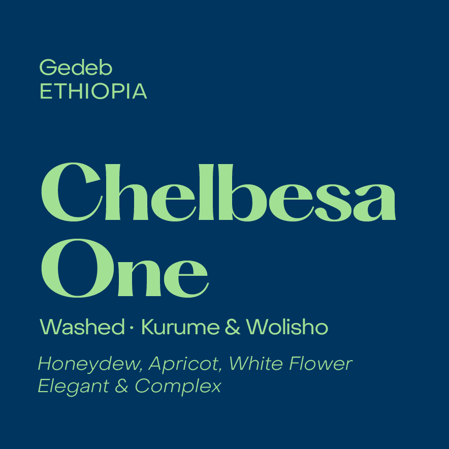 Photo of Ethiopia Chelbesa One Espresso, Washed Kurume & Wolisho (July 31, 2026)