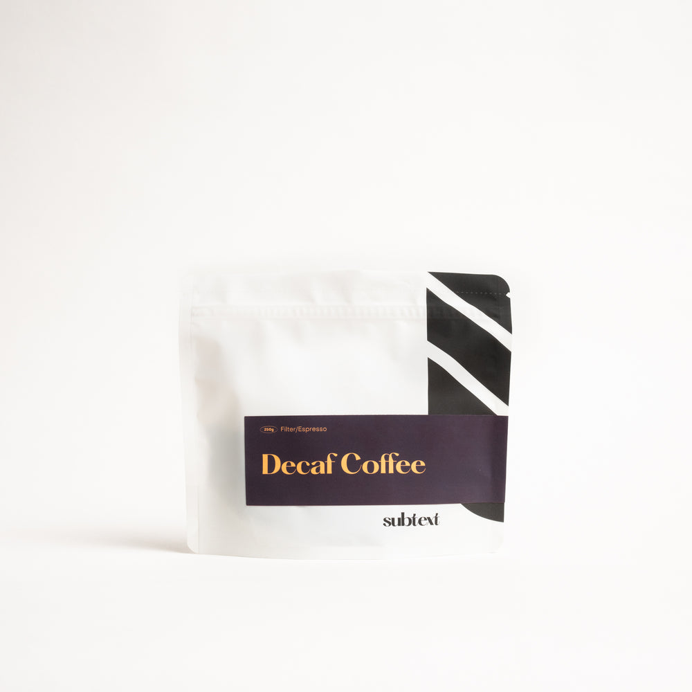 Bag of Decaf Coffee