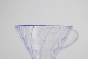
                  
                    Load image into Gallery viewer, Hario V60-02 Plastic Clear
                  
                