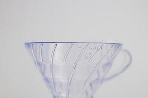 
                  
                    Load image into Gallery viewer, Hario V60-02 Plastic Clear
                  
                