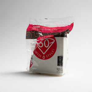 
                  
                    Load image into Gallery viewer, Hario V60-02 Paper Filters White (100 Pack)
                  
                
