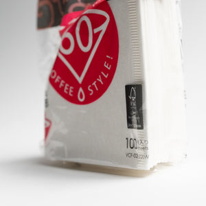 
                  
                    Load image into Gallery viewer, Hario V60-02 Paper Filters White (100 Pack)
                  
                