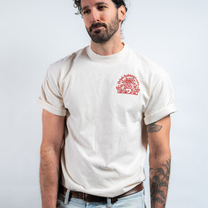 
                  
                    Load image into Gallery viewer, The Diner Tee:  Printed Subtext t-shirt
                  
                