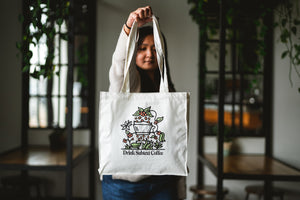 
                  
                    Load image into Gallery viewer, Printed Colour Tote: &amp;quot;Drink Subtext Coffee&amp;quot;
                  
                